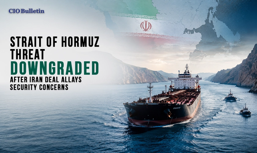  Hormuz Threat Downgraded After Iran Deal 
